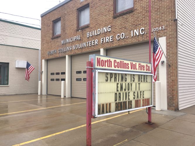 Fire hall construction completed recently in North Collins News